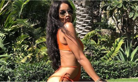 Ciara Knows That Her Orange One-PieceIs a Whole Lot Sexier From …