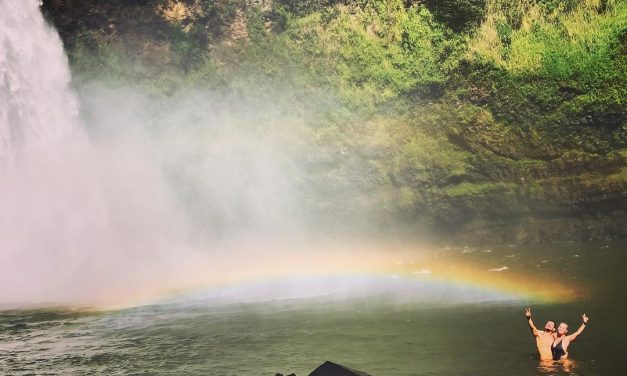 end of the rainbow type of love …