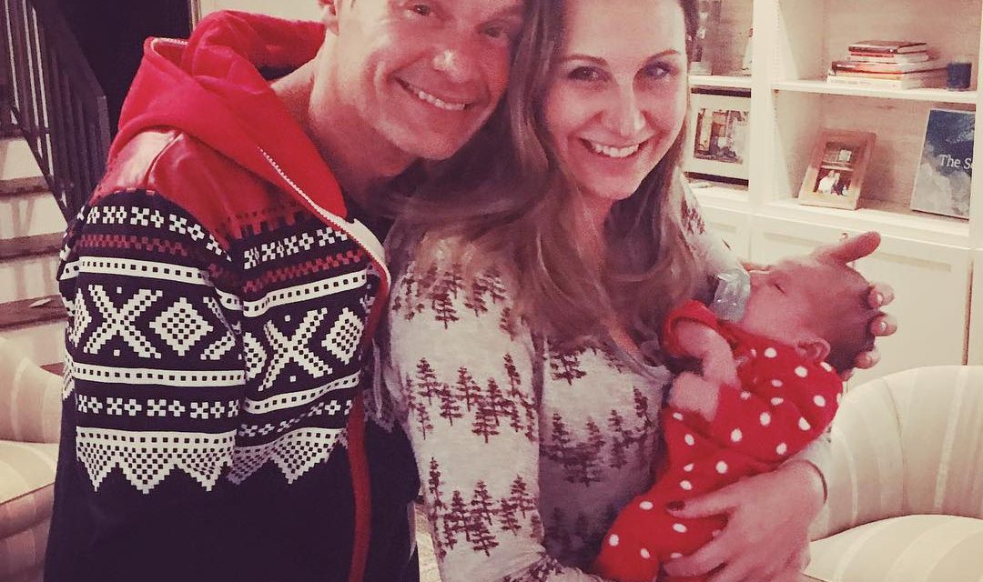 Getting all set for Flora’s very first fondue on Christmas Eve …