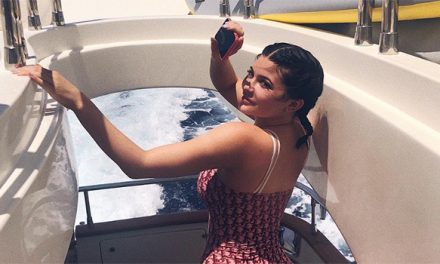 Kylie Jenner Flaunts Post-BabyBody As Travis Scott Shows Off His …