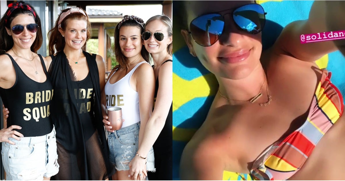 Lea Michele ' s Love For Swimsuits and also Her Fianc é Were the Foc …