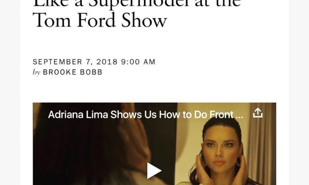 “How to Do Front Row Style Like a Supermodel at the Tom …