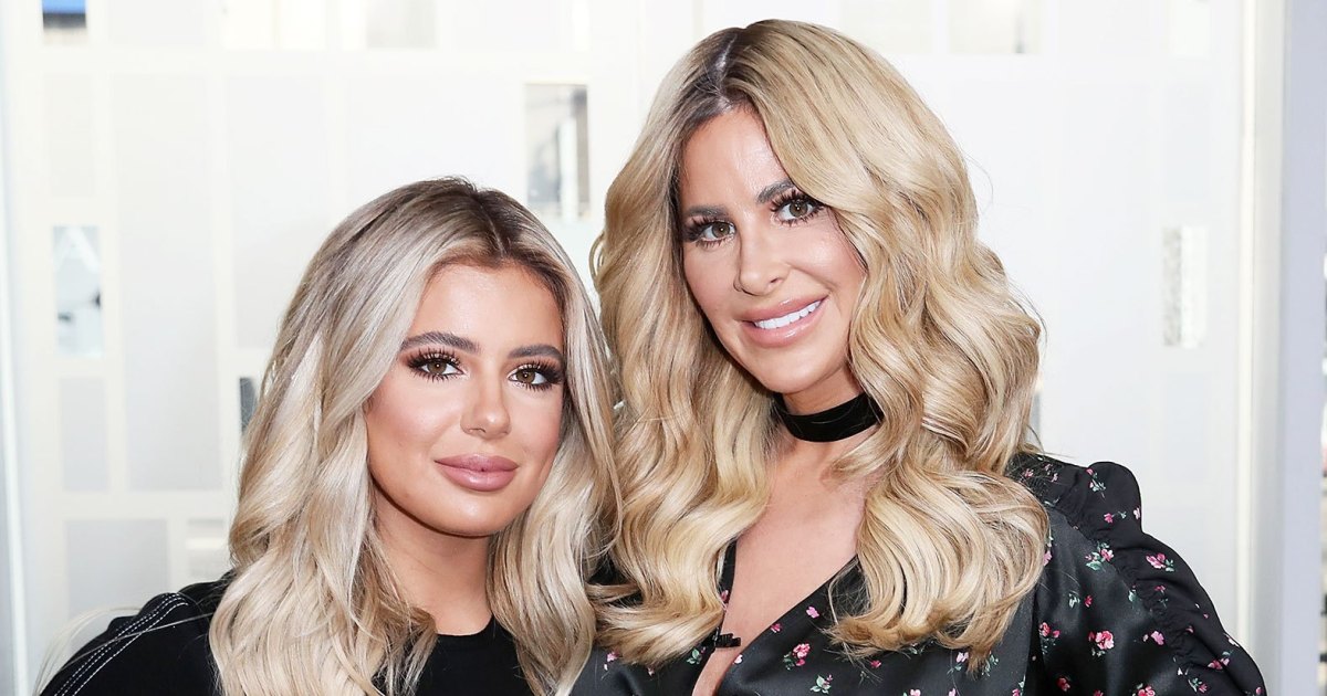 Getting Cheeky! Kim Zolciak, Daughter Brielle Show Off Sexy Bikin …