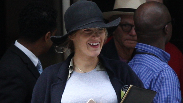 Blake Lively’s Baby Bump Is On Full Display While Visiting Ryan R.