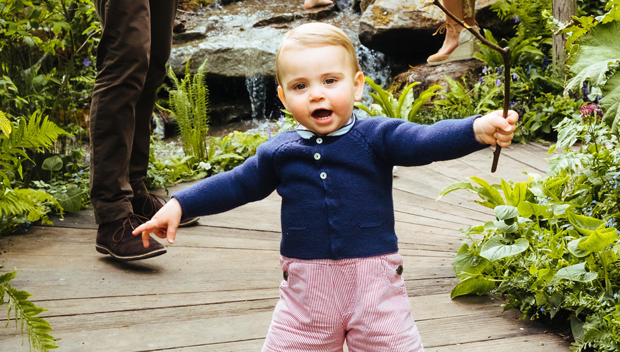 Prince Louis, 1, Already Walking As He Plays With Siblings George …