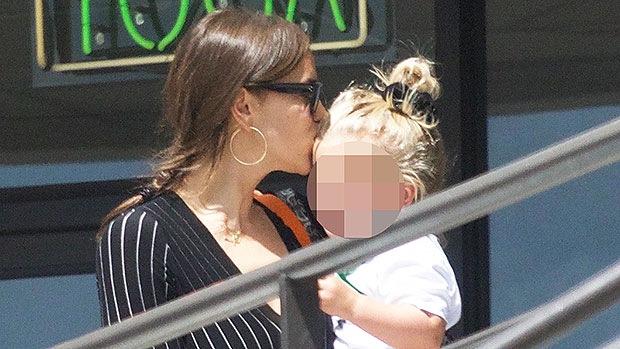 Irina Shayk Spotted Snuggling Daughter, 2, While Out After Bradle …