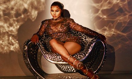 Lil Kim, 46, Looks Sexy In Sheer Sequined Dress